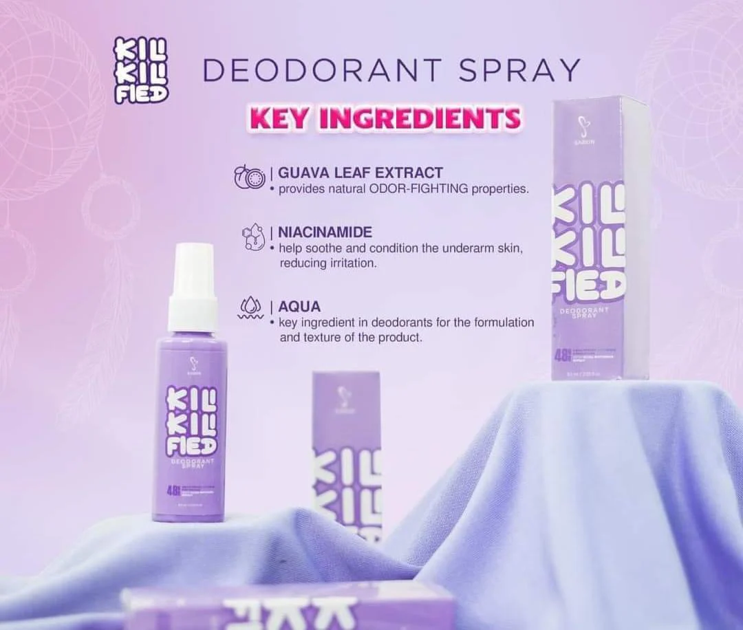 KILI-KILI FIED Deo Spray By Sachzna