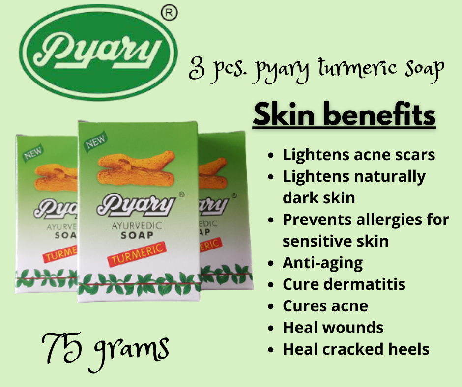Pyary Ayurvedic Turmeric Soap (75G)