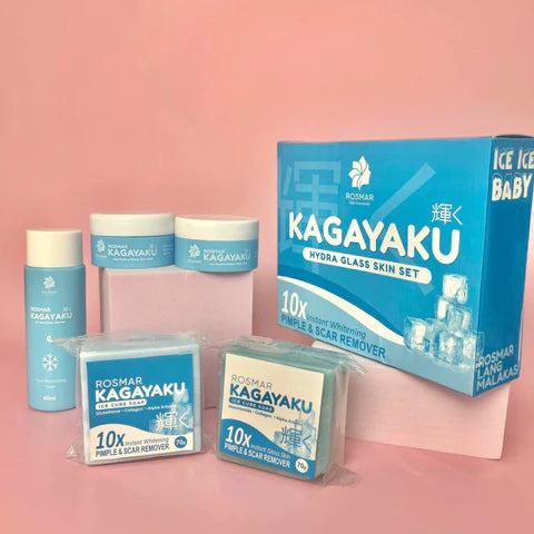 HOT PRODUCT! ROSMAR KAGAYAKU HYDRA GLASS SKIN SET