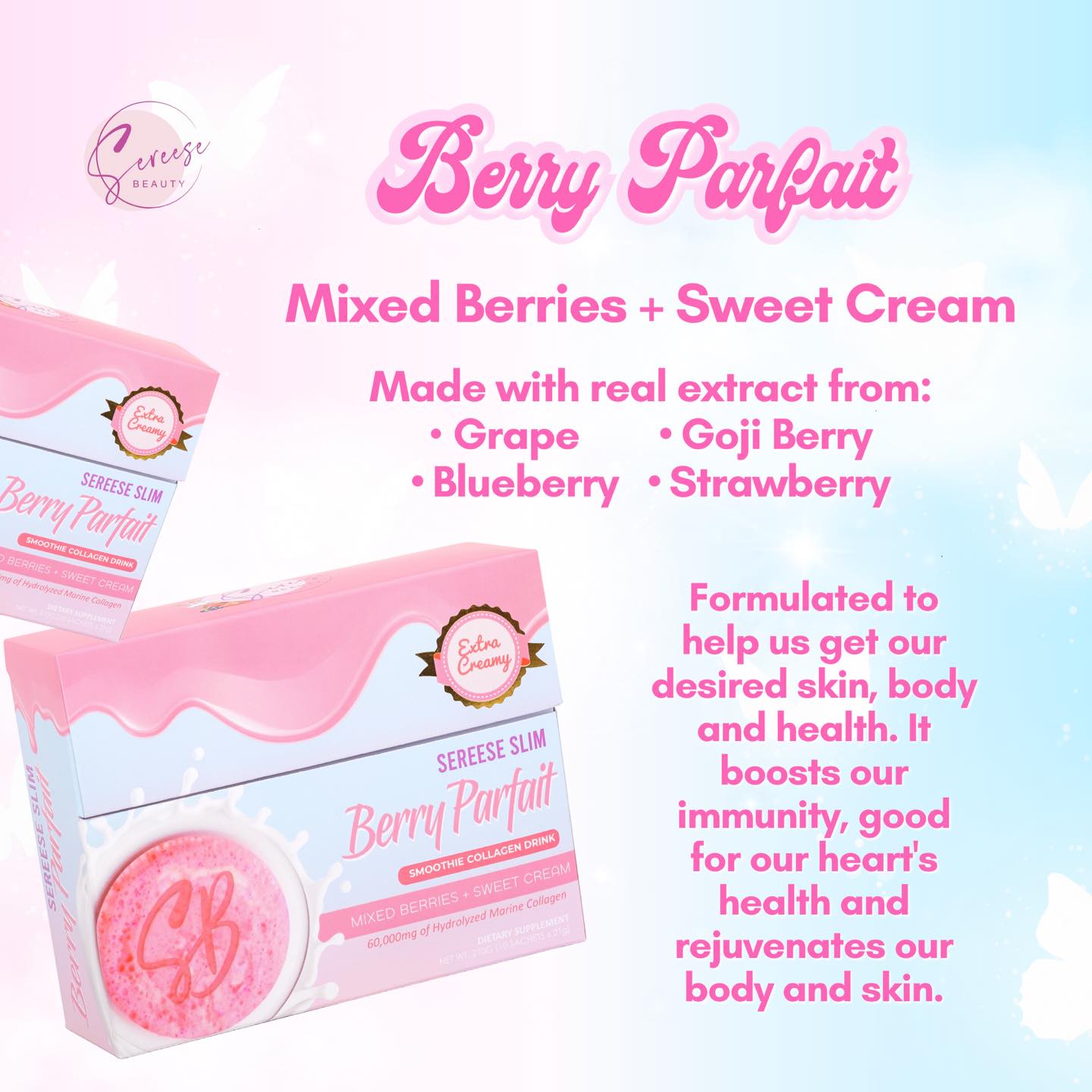Sereese Beauty Slim Smoothie Collagen Drink