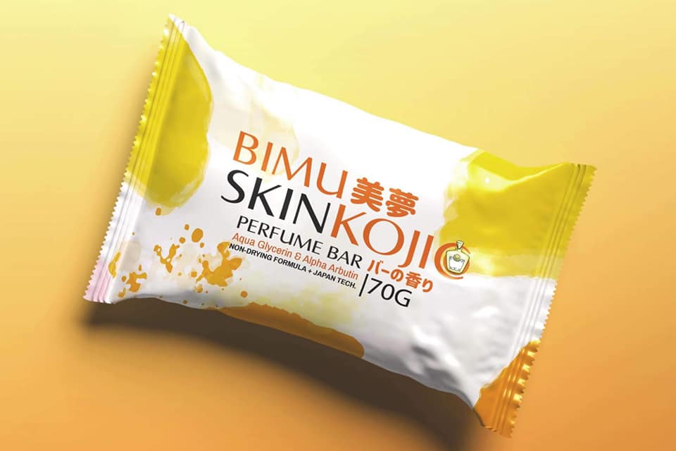 BIMU SKIN KOJIC PERFUME BAR SOAP