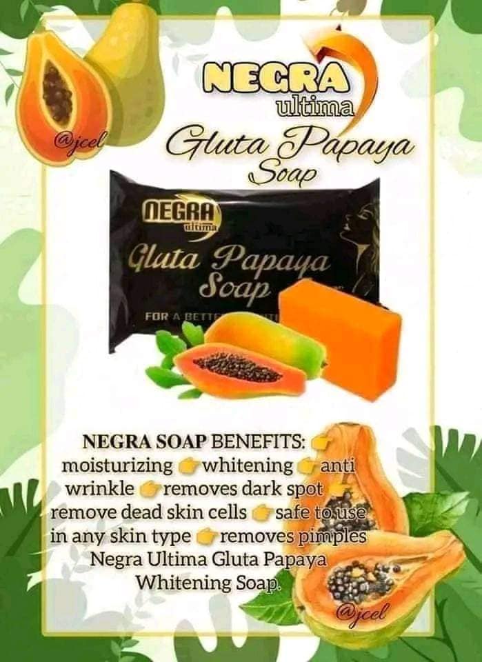 AUTHENTIC NEGRA ULTIMA GLUTA PAPAYA SOAP