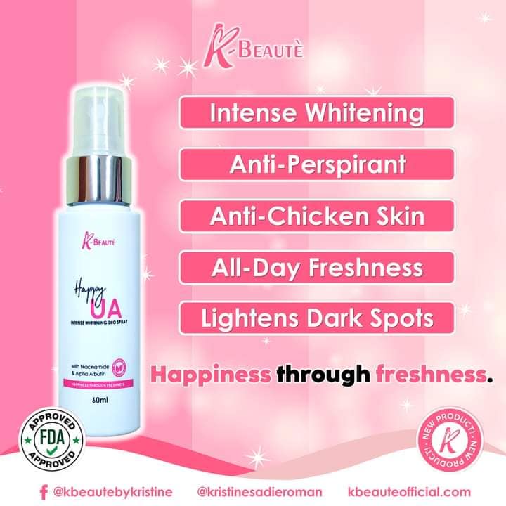 K-Beautรฉ Happy Underarm Intensive Whitening Deo Spray