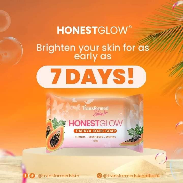HONEST GLOW KOJIC SOAP 100G