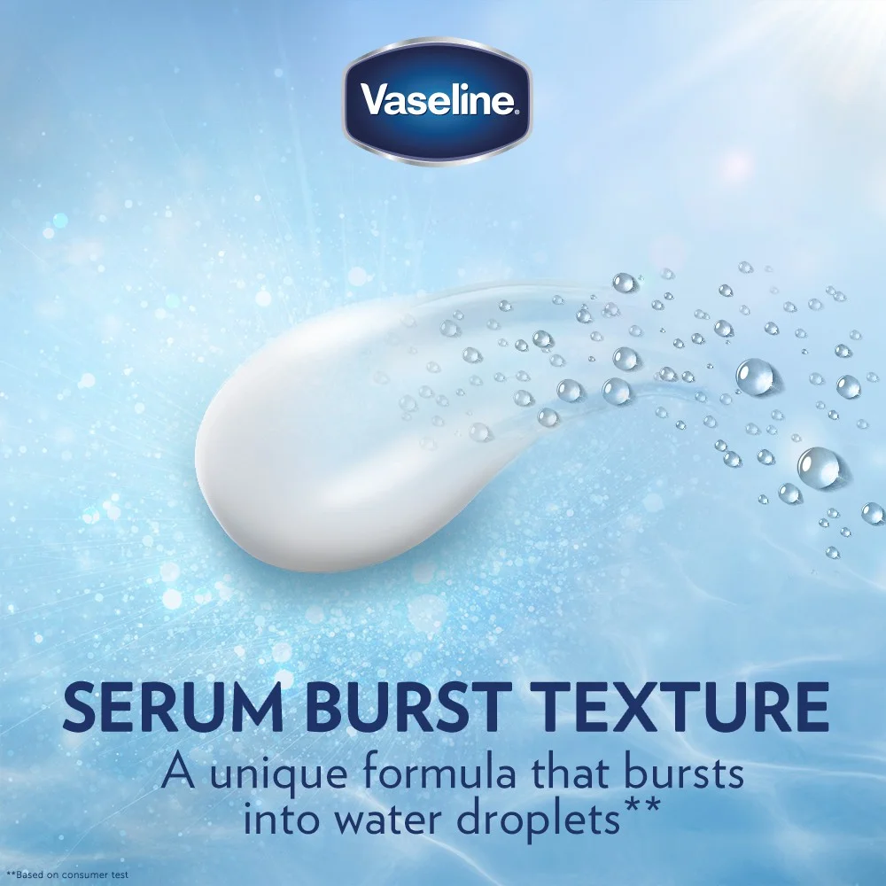 Vaseline Gluta-Hya Serum Burst UV Lotion 330ml