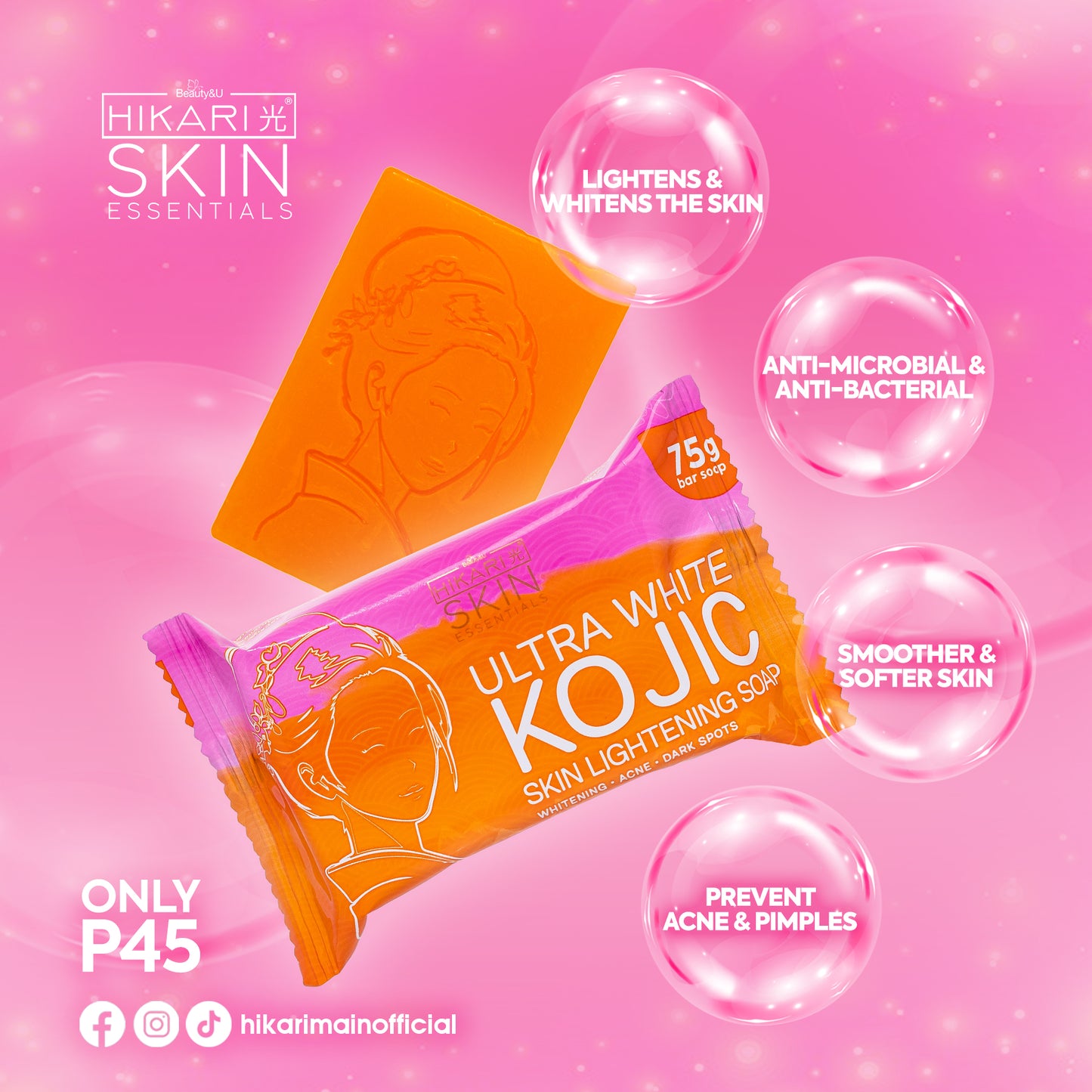 Hikari Ultra White Kojic Skin Lightening Soap