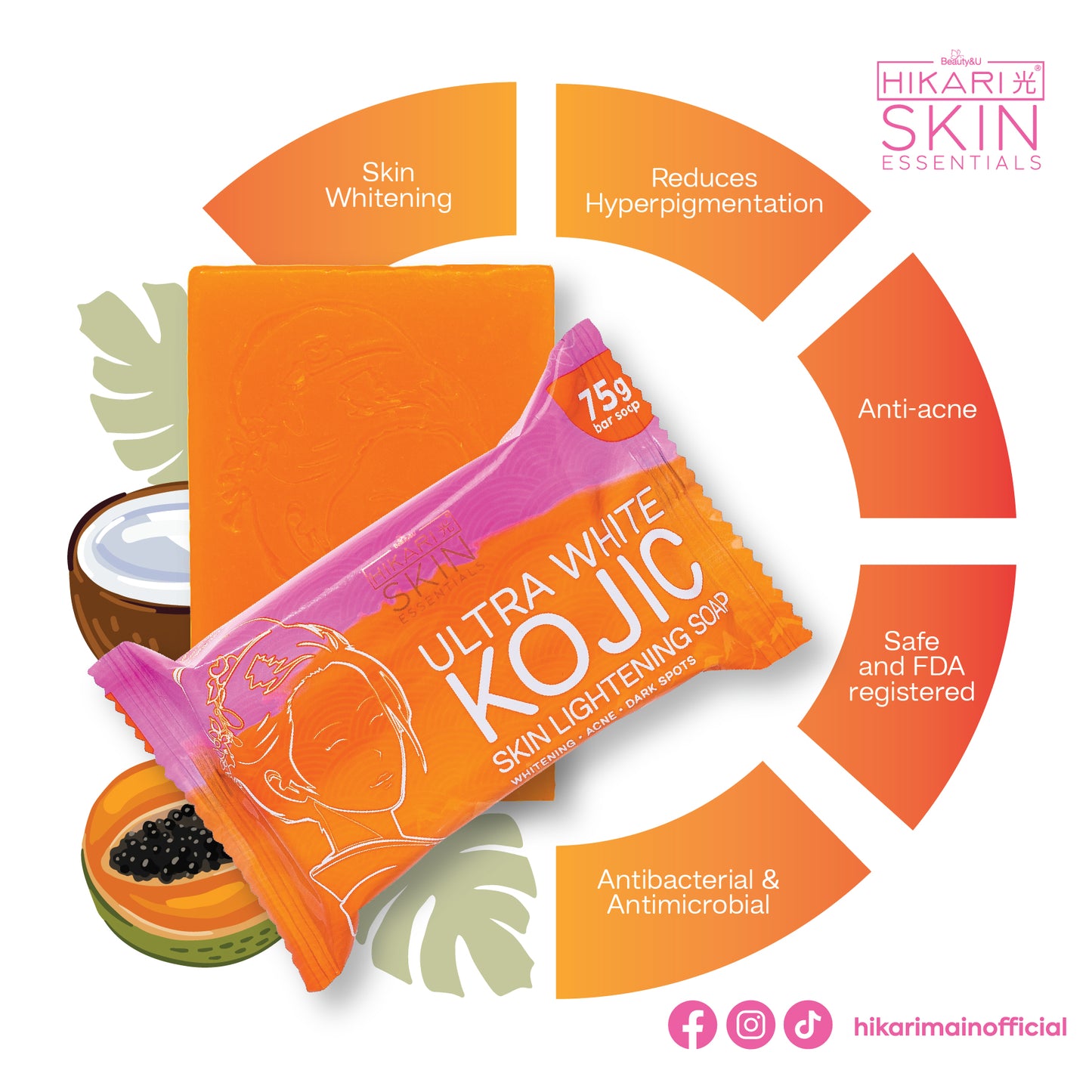 Hikari Ultra White Kojic Skin Lightening Soap
