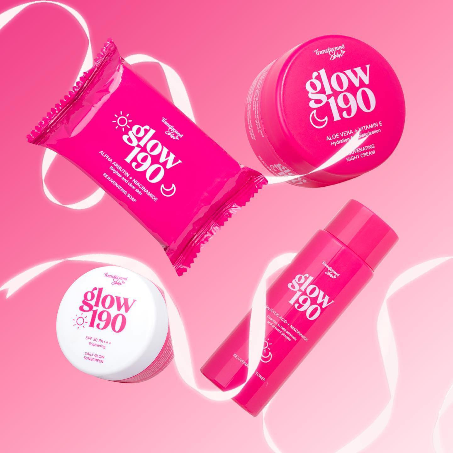 HONEST GLOW | TRANSFORMED SKIN - GLOW 190 REJUVENATING SET