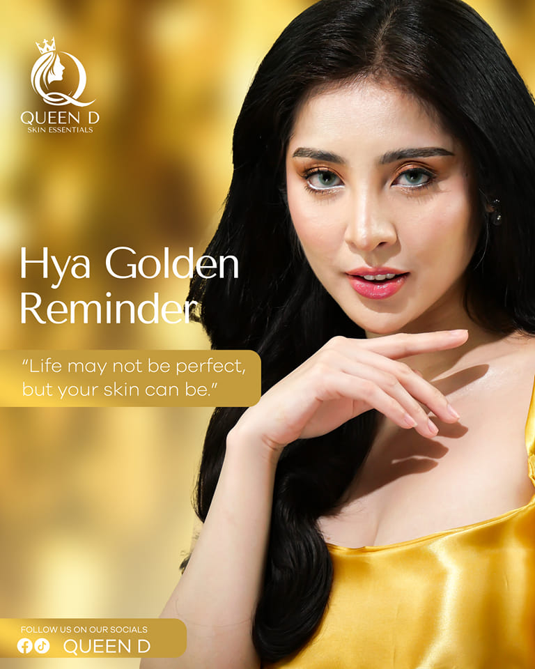 QUEEN D 24K HYA GOLD Active White Body Lotion with SPF 50 PA+++ 300ml | NEW