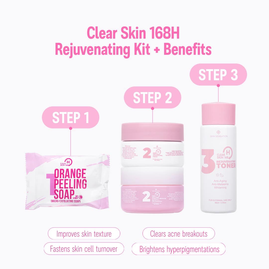 AUTHENTIC Skin Sensation CLEAR SKIN SET Clear Rejuvenating Kit