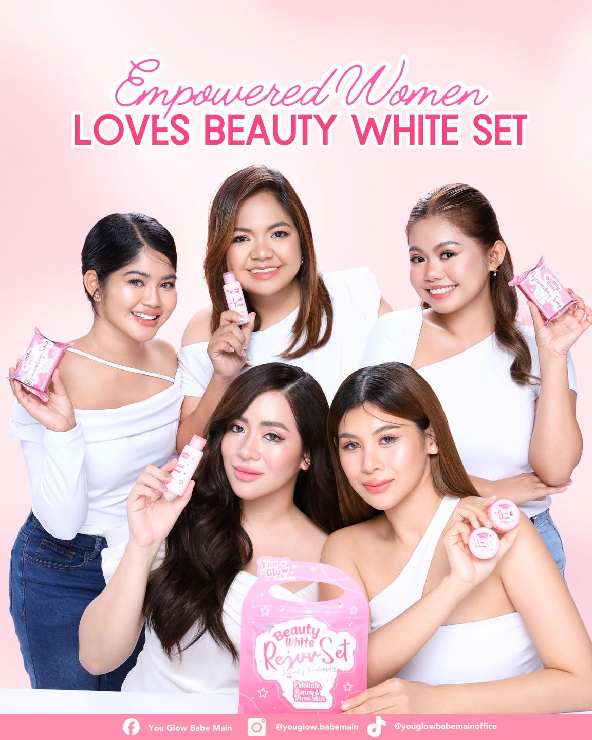 YOU GLOW BABE BEAUTY WHITE REJUV SET