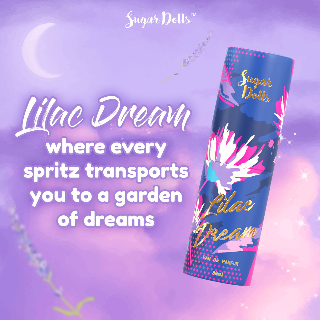 Sugar Dolls Fragrance 30ml with Canister Long Lasting Scents Perfume
