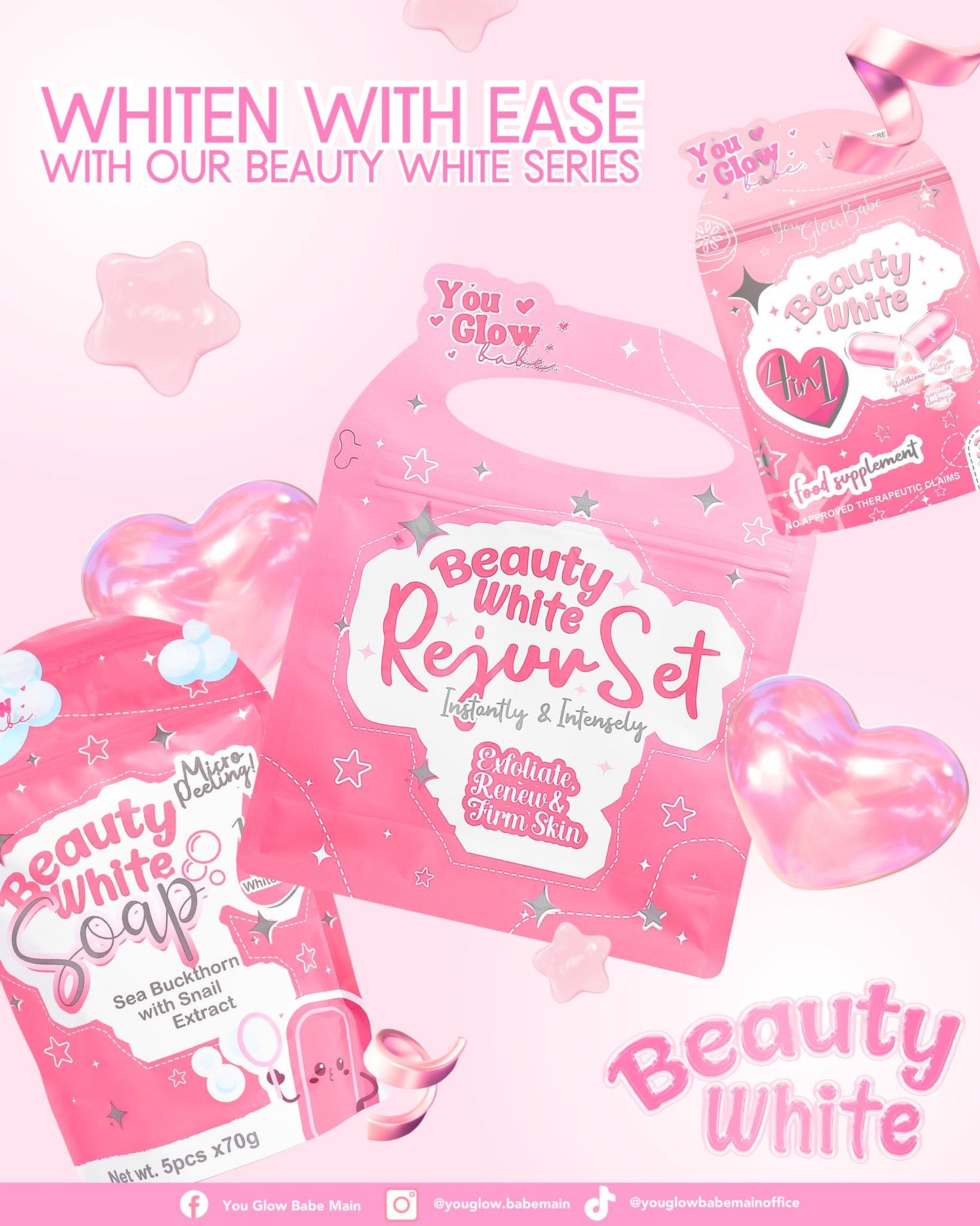 YOU GLOW BABE BEAUTY WHITE REJUV SET