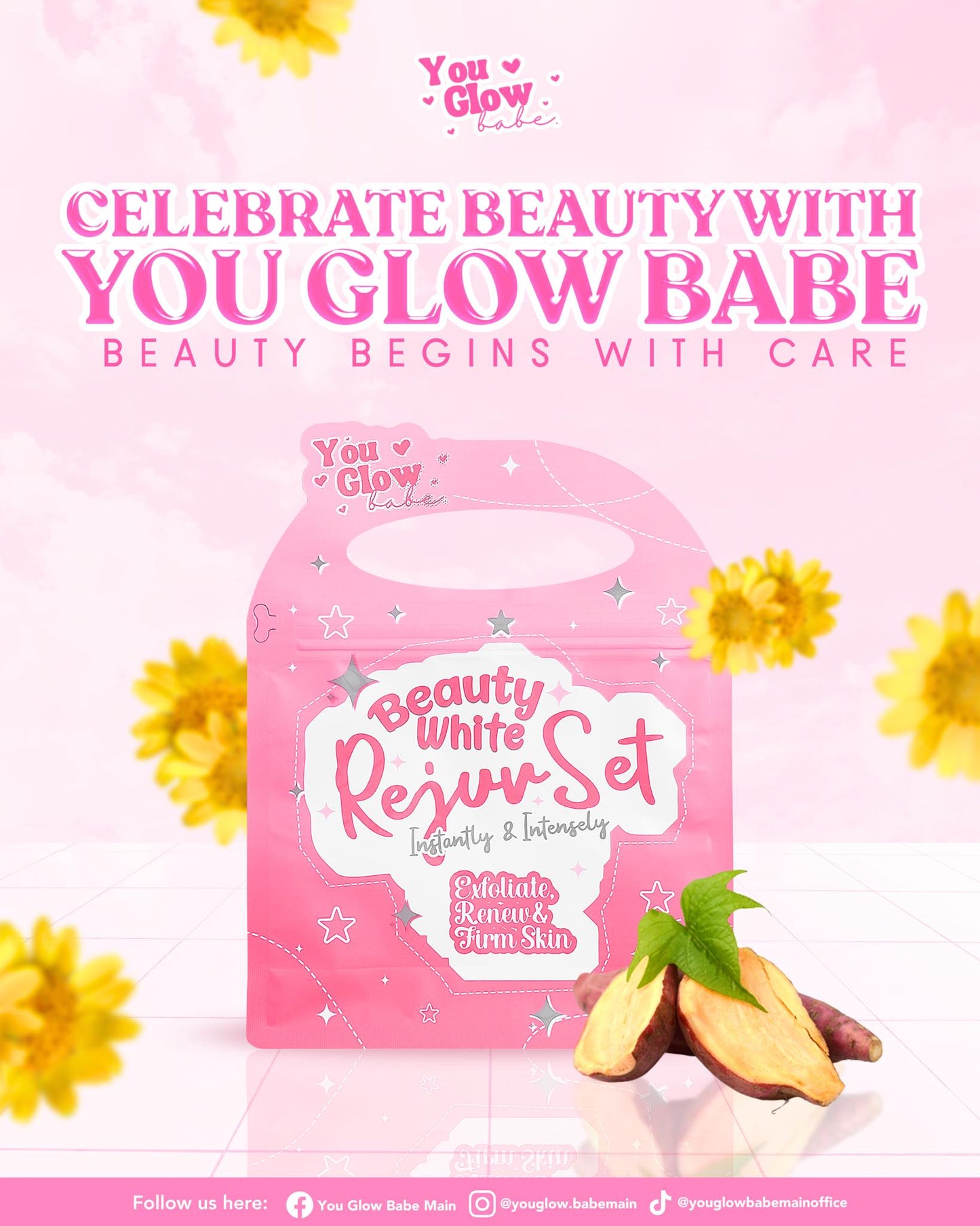 YOU GLOW BABE BEAUTY WHITE REJUV SET
