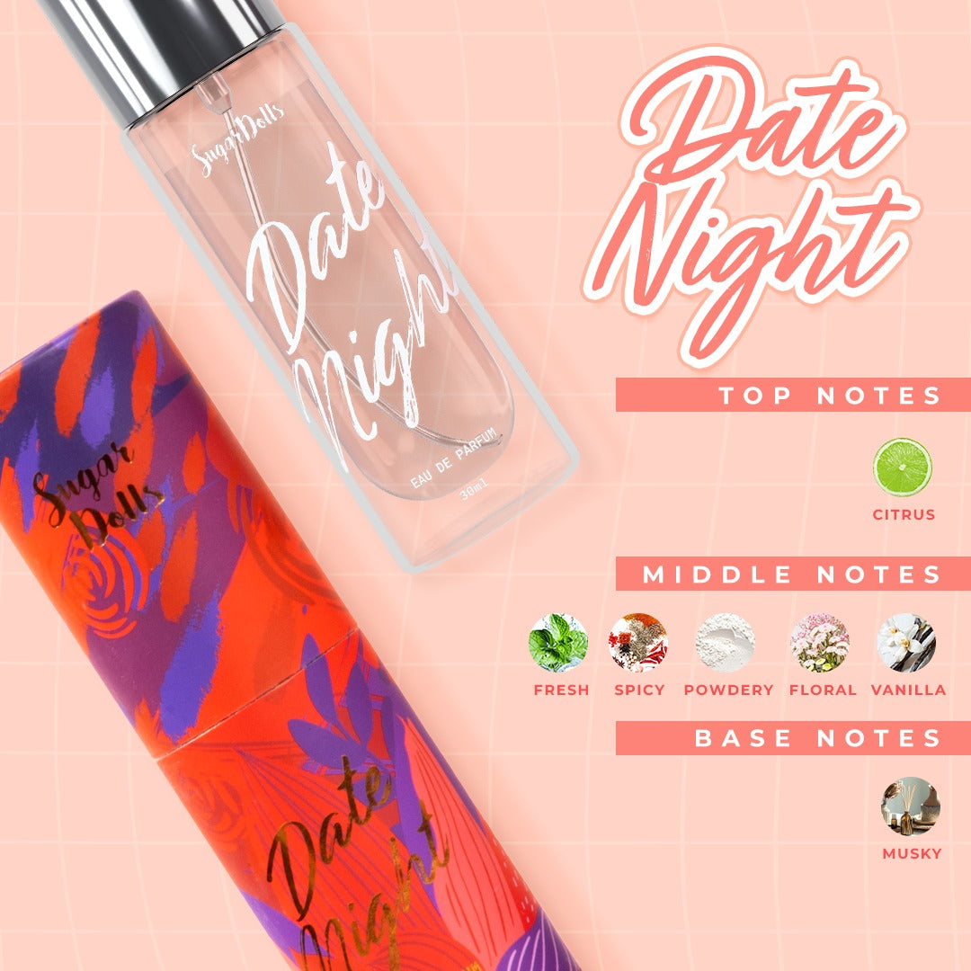Sugar Dolls Fragrance 30ml with Canister Long Lasting Scents Perfume