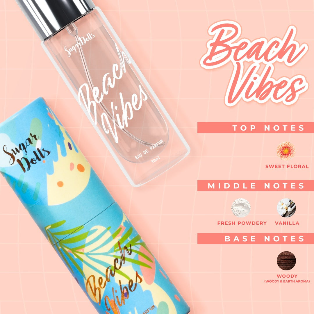 Sugar Dolls Fragrance 30ml with Canister Long Lasting Scents Perfume