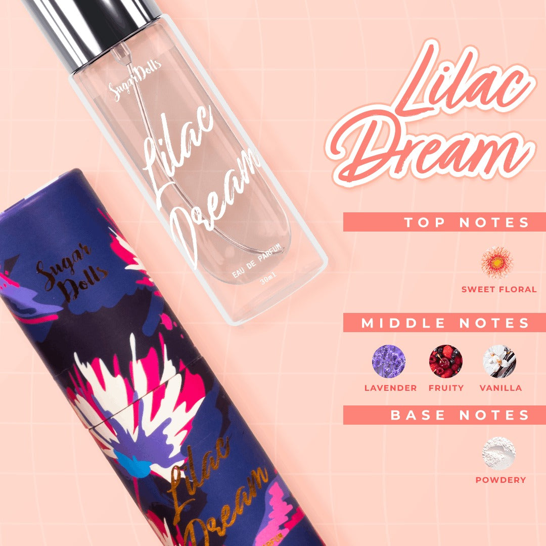 Sugar Dolls Fragrance 30ml with Canister Long Lasting Scents Perfume