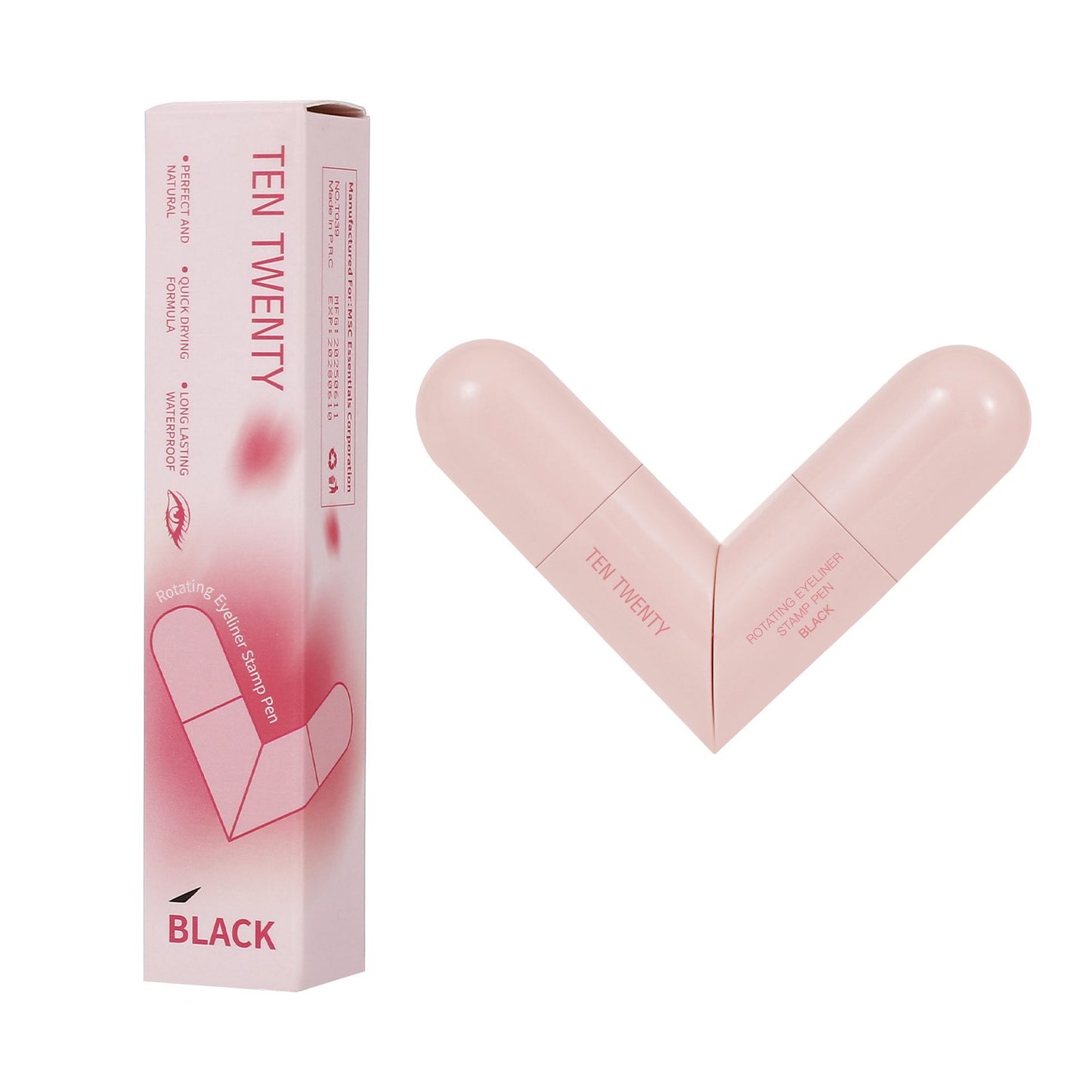 Ten Twenty Eyeliner stamps, long-lasting, easy to control, beginner-friendly, waterproof