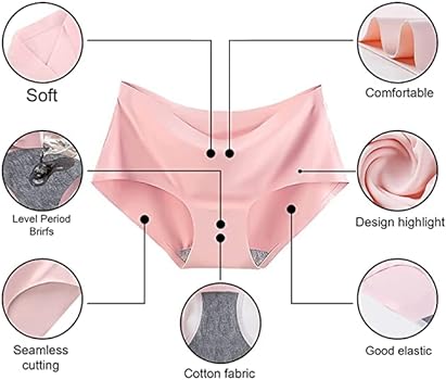 Best Seller! Women Cotton Seamless Panties Set
