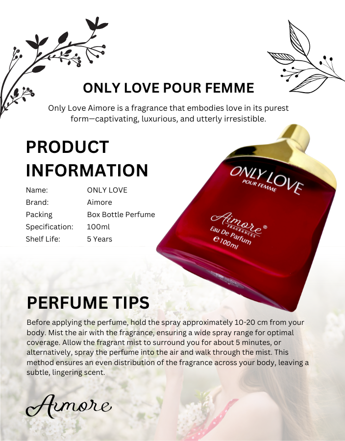 Aimore Only Love Pour Femme (100ml) For Women