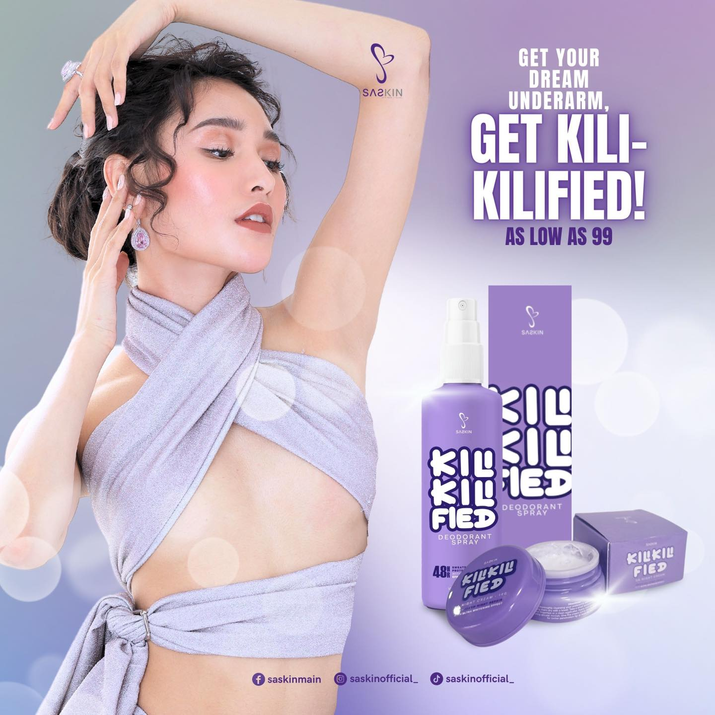KILI-KILI FIED Deo Spray By Sachzna