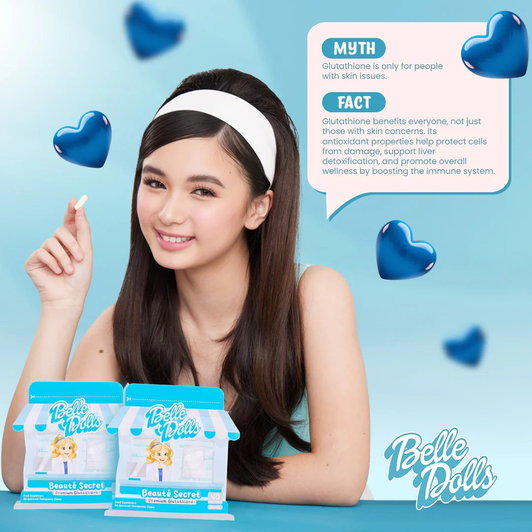 Belle Dolls Beaute Secret - Premium Glutathione 40 Capsules