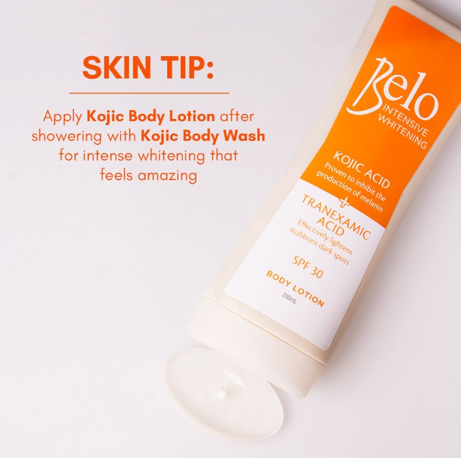 Belo Intensive Whitening Body Lotion 200mL + Free 100mL buy 1 take 1