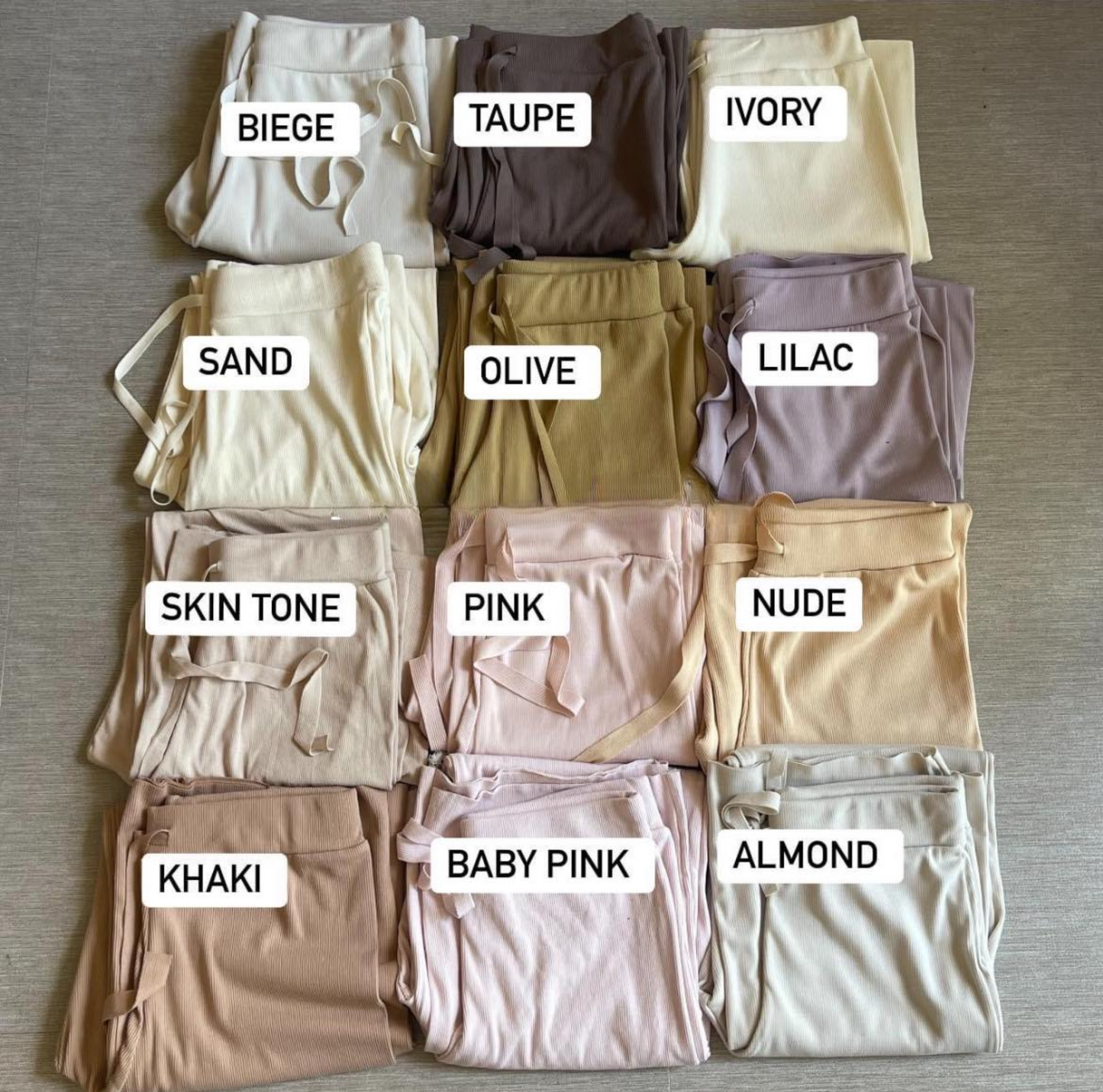 Harper Pants Cozy Cotton Knit Pants