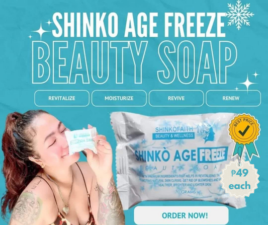 SHINKO AGE FREEZE WHITENING SOAP