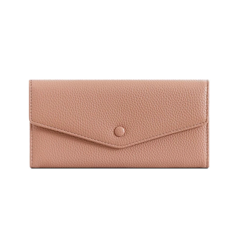 Sleek PU Long Wallet - Stylish Change Purse and Card Case for a Perfect Blend of Fashion and Functionality