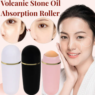Volcanic Stone Oil Remover Women Face T-zone Oil Removing Rolling Stick Ball