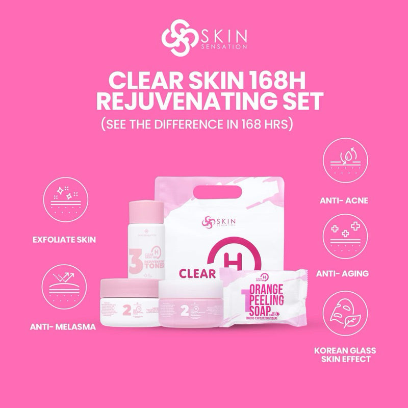 AUTHENTIC Skin Sensation CLEAR SKIN SET Clear Rejuvenating Kit