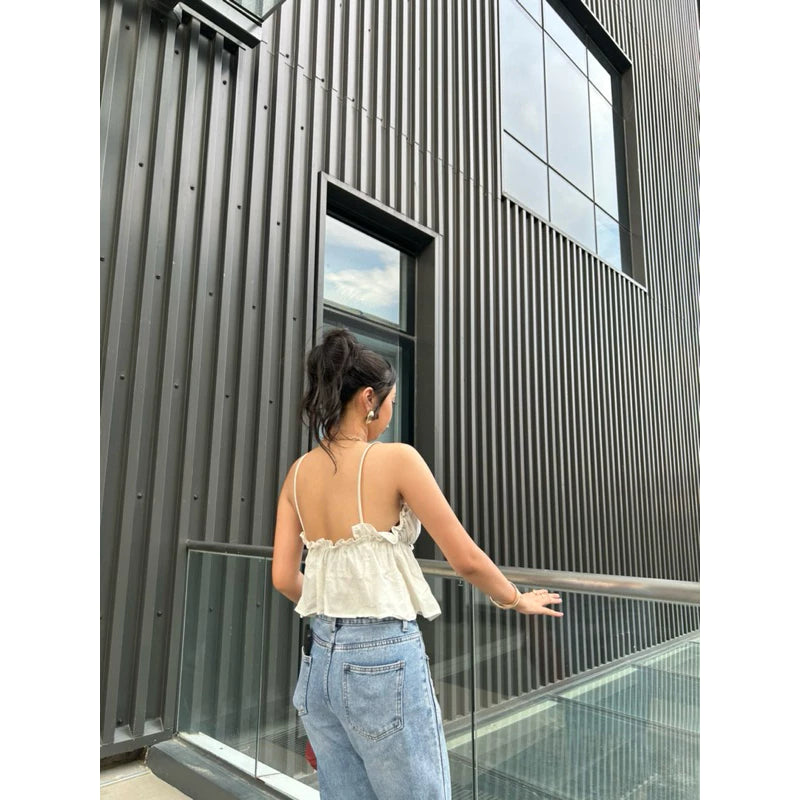MARIA Strappy Linen • Trendsphclothing