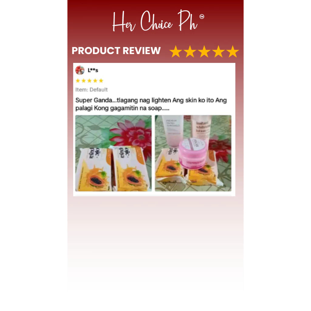 KOJIC PAPAYA SOAP - Her Choice Ph 120g