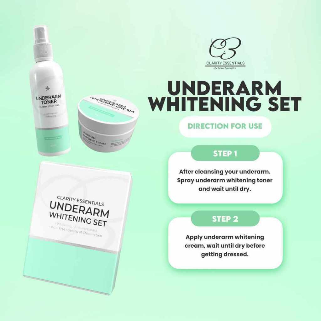 Clarity Essentials Underarm Whitening Set