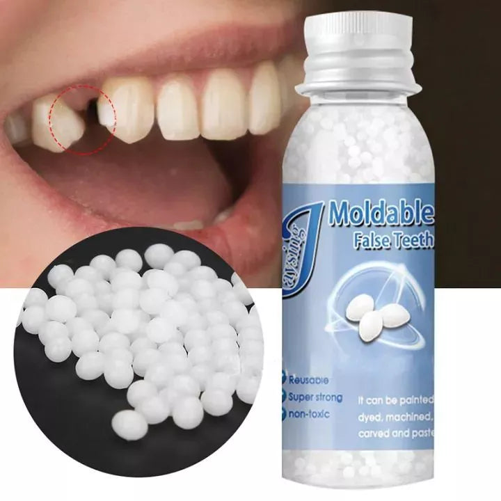 Temporary Tooth Repair Kit Teeth and Gaps Moldable Falseteeth Solid Glue Denture Adhesive