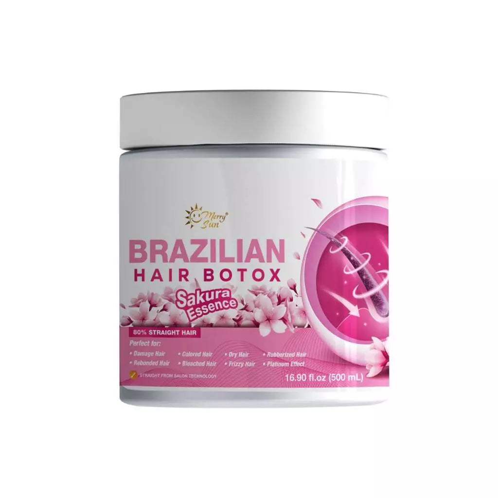 Merry Sun Brazilian Hair Botox Sakura Essence