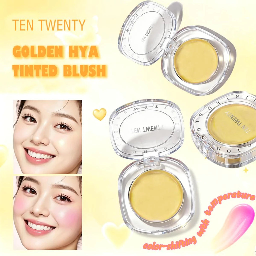 Ten Twenty Golden Hya Tinted Blush On Color Changing Blusher Makeup Cosmetic