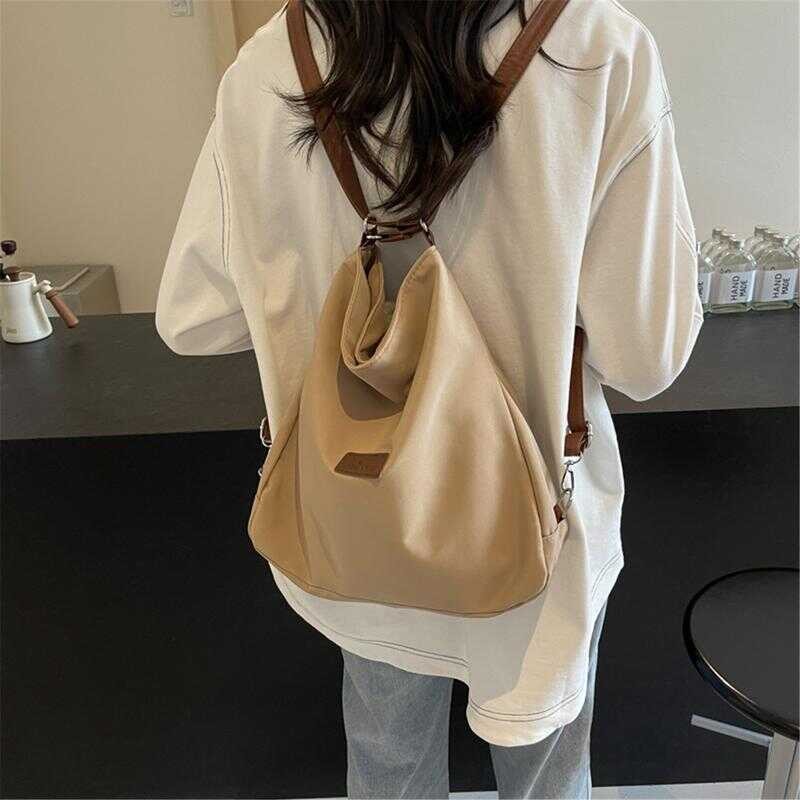 8MNY-MC003 3 Ways Canvas Women's Bag Large Capacity