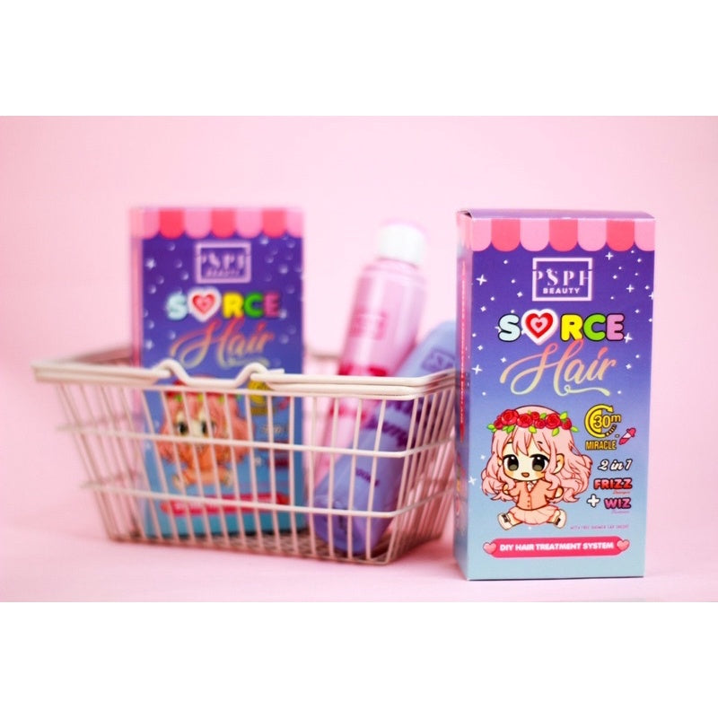 Sorce Hair 2-in-1 Frizz Shampoo + Wiz Treatment (DIY Hair Treatment)