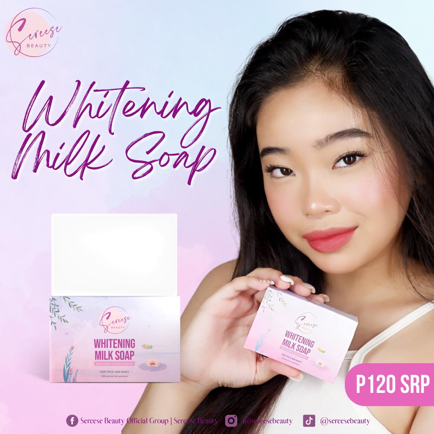 Sereese Beauty Whitening Milk Soap