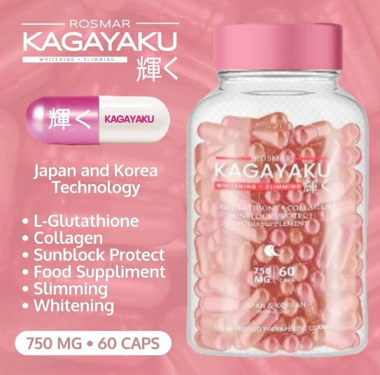 ROSMAR KAGAYAKU WHITENING AND SLIMMING CAPSULE