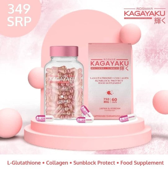 ROSMAR KAGAYAKU WHITENING AND SLIMMING CAPSULE