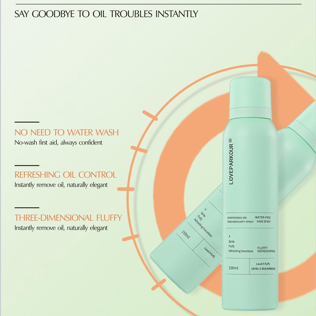 No-Wash + Oil Control Dry Shampoo