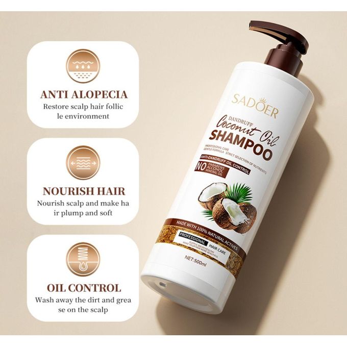 BUY 1 TAKE 1 Collagen Hair Mask Treatment And Coconut Oil Shampoo For Deep Nourishment And Shine Enhancement