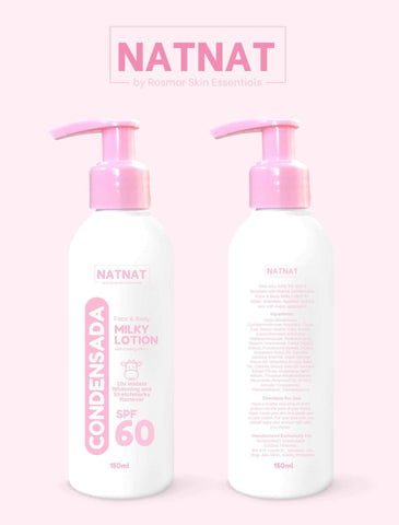 NATNAT MILKY CONDENSADA FACE AND BODY LOTION