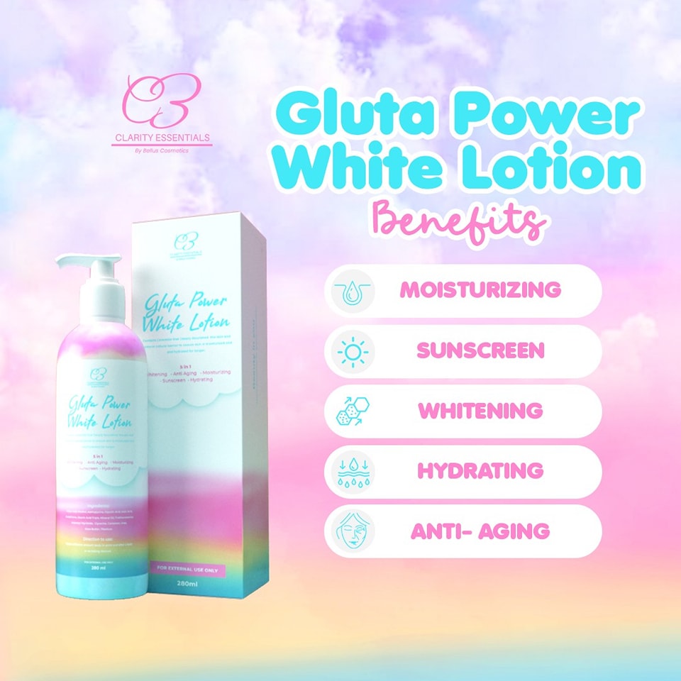 CLARITY ESSENTIALS - GLUTA POWER WHITE LOTION