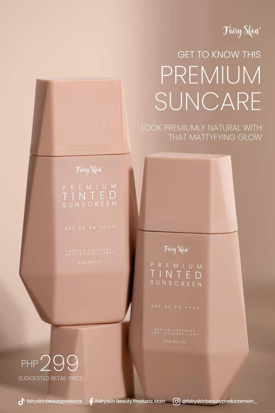 Fairy Skin Premium Tinted Sunscreen