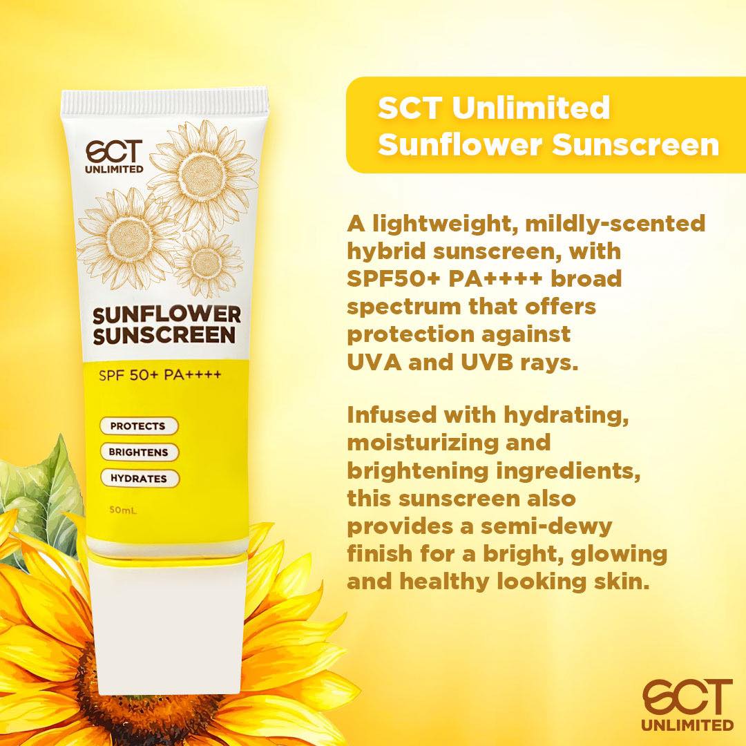 SCT Unlimited Sunflower Sunscreen SPF 50+ PA++++