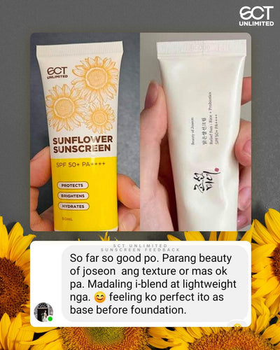 SCT Unlimited Sunflower Sunscreen SPF 50+ PA++++